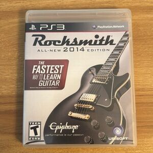 Rocksmith 2014 video game for PS3